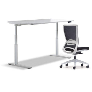 schiavello krossi home office desk electric adjustable height with white frame dash chair without arms