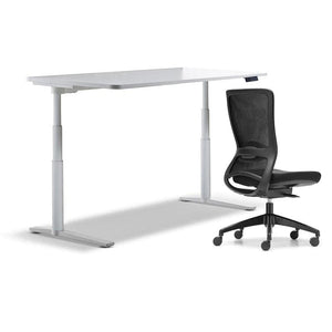 schiavello krossi home office desk electric adjustable height with black frame dash chair without amrs