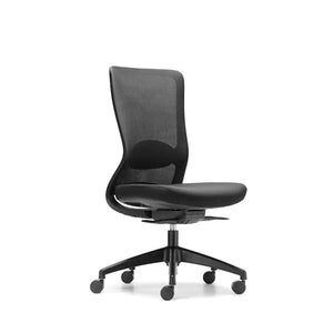 schiavello dash black colour home office chair without arms