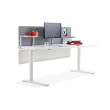 Load image into Gallery viewer, schiavello krossi home office desk fixed hieght white table
