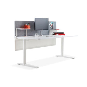 schiavello krossi home office desk fixed hieght white table